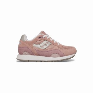 Kids' Saucony Shadow 6000 Sneakers Pink | UAE S80976-D97