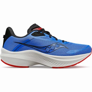 Men's Saucony Axon 3 Running Shoes Blue / Black | UAE S85271-L23