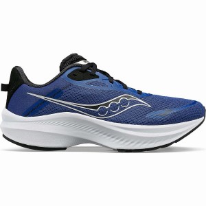 Men's Saucony Axon 3 Running Shoes Indigo / Black | UAE S26439-K07