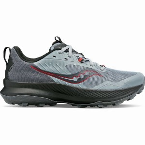 Men's Saucony Blaze TR Trail Running Shoes Grey / Grey | UAE S06218-N53