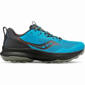 Men's Saucony Blaze TR Trail Running Shoes Blue | UAE S15720-S87