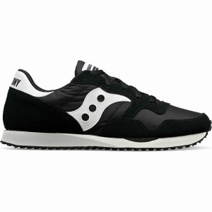 Men's Saucony DXN Trainer Sneakers Black / White | UAE S51270-C78