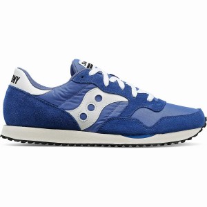 Men's Saucony DXN Trainer Sneakers Blue / White | UAE S63941-W13