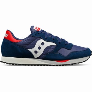 Men's Saucony DXN Trainer Sneakers Navy / White | UAE S04312-U62