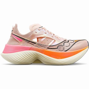 Men's Saucony Endorphin Elite Running Shoes Orange | UAE S10592-J25