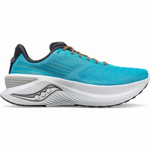 Men's Saucony Endorphin Shift 3 Running Shoes Blue / Black | UAE S18450-T49