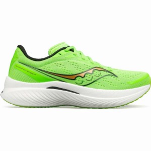 Men's Saucony Endorphin Speed 3 Running Shoes Green / Gold | UAE S79315-W28