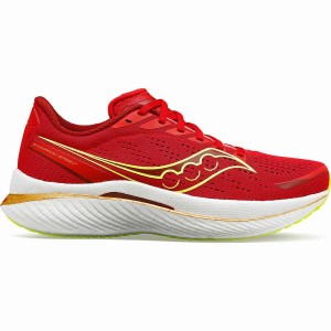 Men's Saucony Endorphin Speed 3 Running Shoes Red | UAE S56074-E07