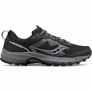 Men's Saucony Excursion TR16 Trail Running Shoes Black / Grey | UAE S94067-M02