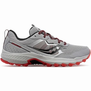 Men's Saucony Excursion TR16 Trail Running Shoes Grey / Orange | UAE S37206-A26