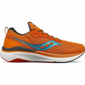 Men's Saucony Freedom Crossport Running Shoes Orange | UAE S91725-Z32