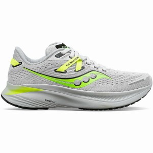 Men's Saucony Guide 16 Running Shoes Grey / Green | UAE S06149-W46