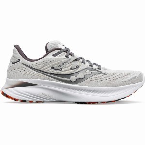 Men's Saucony Guide 16 Running Shoes White / Orange | UAE S61023-F70