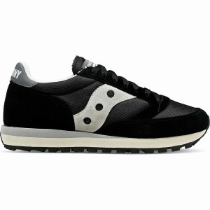 Men's Saucony Jazz 81 Sneakers Black / Grey | UAE S06859-Y37