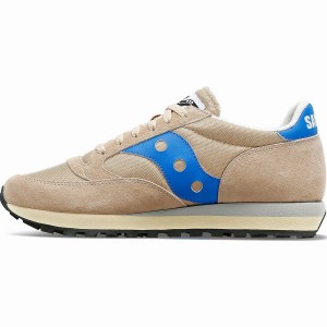 Men's Saucony Jazz 81 Sneakers Brown / Royal | UAE S81069-D23