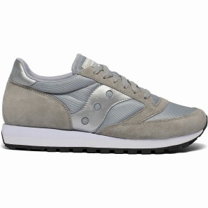 Men's Saucony Jazz 81 Sneakers Grey / Silver | UAE S05483-G68