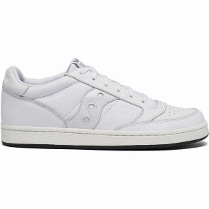 Men's Saucony Jazz Court Sneakers White / White | UAE S04817-R76