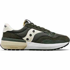 Men's Saucony Jazz NXT Sneakers Green / Cream | UAE S94615-N67