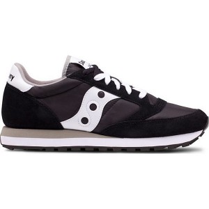 Men's Saucony Jazz Original Sneakers Black / White | UAE S87152-M65