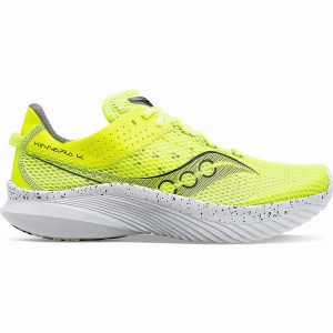 Men's Saucony Kinvara 14 Running Shoes Yellow / Black | UAE S40678-S87