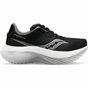 Men's Saucony Kinvara Pro Running Shoes Black / White | UAE S07956-J13