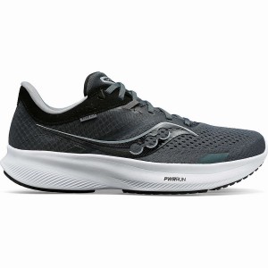 Men's Saucony Ride 16 Running Shoes Black | UAE S01428-Z28