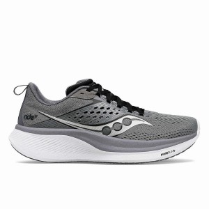 Men's Saucony Ride 17 Running Shoes Black | UAE S03571-M36