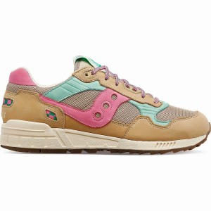 Men's Saucony Shadow 5000 Earth Citizen Sneakers Grey / Pink | UAE S38159-E37