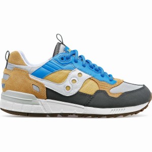 Men's Saucony Shadow 5000 Outdoor Sneakers Navy / Brown | UAE S47810-S79