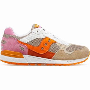 Men's Saucony Shadow 5000 Sneakers Brown / Orange | UAE S64501-Q17