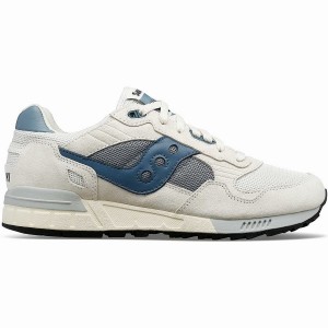 Men's Saucony Shadow 5000 Sneakers White / Blue | UAE S64951-Q82