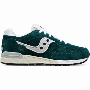 Men's Saucony Shadow 5000 Suede Sneakers Green | UAE S86517-A80