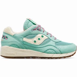 Men's Saucony Shadow 6000 Earth Citizen Sneakers Light Turquoise / White | UAE S97182-M25