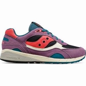 Men's Saucony Shadow 6000 Midnight Swimming Sneakers Purple / Black | UAE S56029-J28