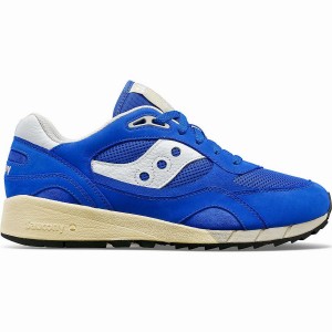 Men's Saucony Shadow 6000 Premium Sneakers Blue / White | UAE S45219-D61