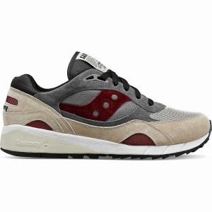 Men's Saucony Shadow 6000 Sneakers Beige / Grey | UAE S06589-B65