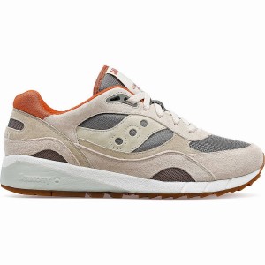 Men's Saucony Shadow 6000 Sneakers Beige / Grey | UAE S61789-X76