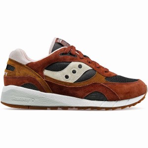 Men's Saucony Shadow 6000 Sneakers Brown / Black | UAE S78234-Z73