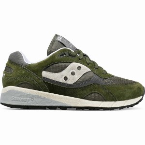 Men's Saucony Shadow 6000 Sneakers Green / Grey | UAE S43519-V91