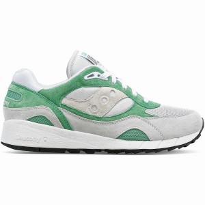 Men's Saucony Shadow 6000 Sneakers Grey / Green | UAE S79156-X61