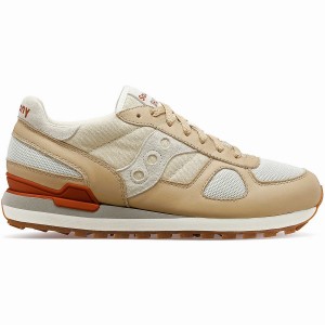 Men's Saucony Shadow Original Sneakers Beige / Brown | UAE S27109-K64