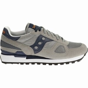 Men's Saucony Shadow Original Sneakers Grey / Navy | UAE S39748-L54