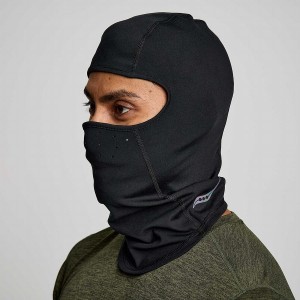 Men's Saucony Solstice Balaclava Headband Black | UAE S78149-T86