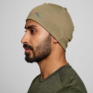 Men's Saucony Solstice Beanie Coffee | UAE S37014-E86