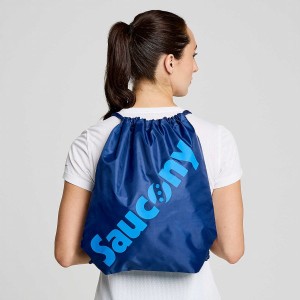 Men's Saucony String Bags Indigo | UAE S07891-R03