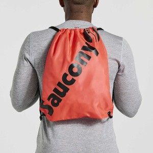 Men's Saucony String Bags Red | UAE S81930-L18