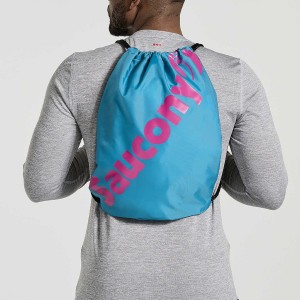 Men's Saucony String Bags Turquoise | UAE S81756-Q95