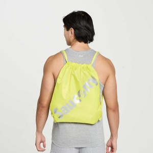 Men's Saucony String Bags Yellow | UAE S46387-Y56