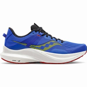 Men's Saucony Tempus Running Shoes Blue | UAE S02816-A70