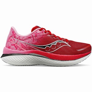 Men's Saucony Tokyo Endorphin Speed 3 Running Shoes Red / Grey | UAE S20496-C37